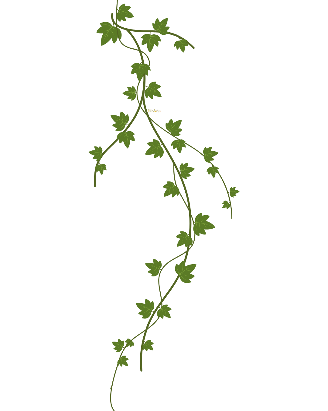 Bunga Tergantung Kanan